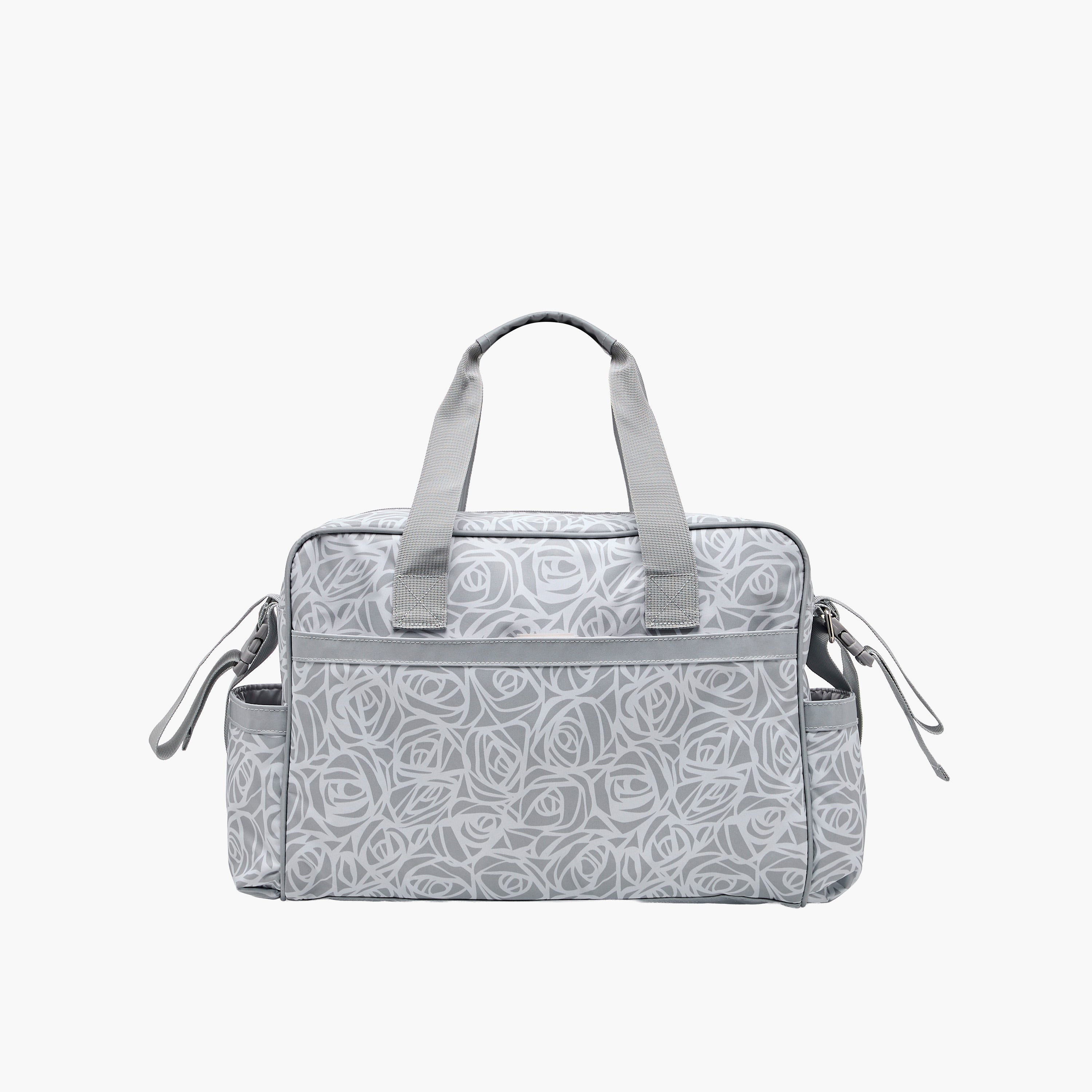 Juniors Diaper Bag with Abstract Rose Print, 38x13x28 cm