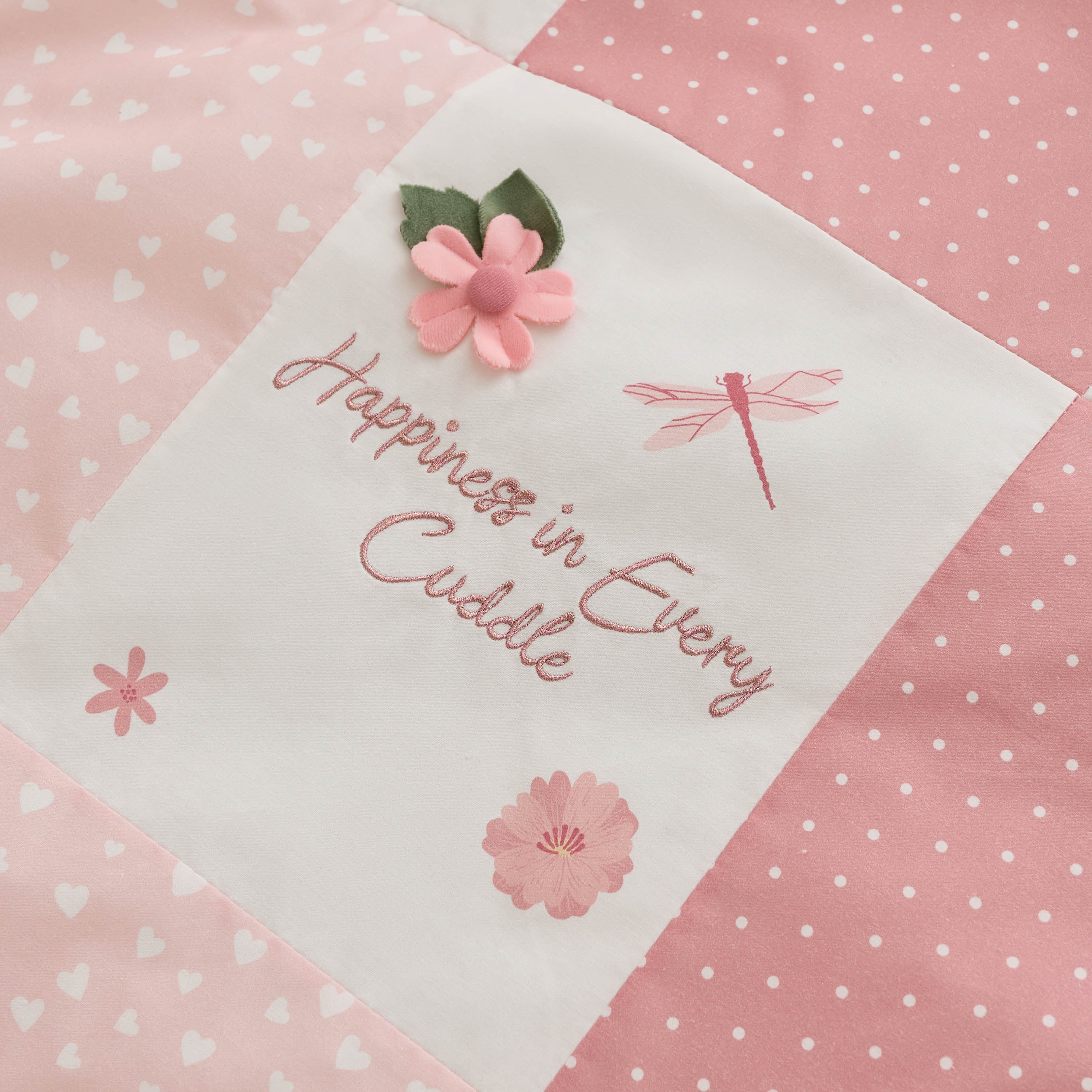 Juniors Baby Bedding Set with Bunny Print, 83x106 cm