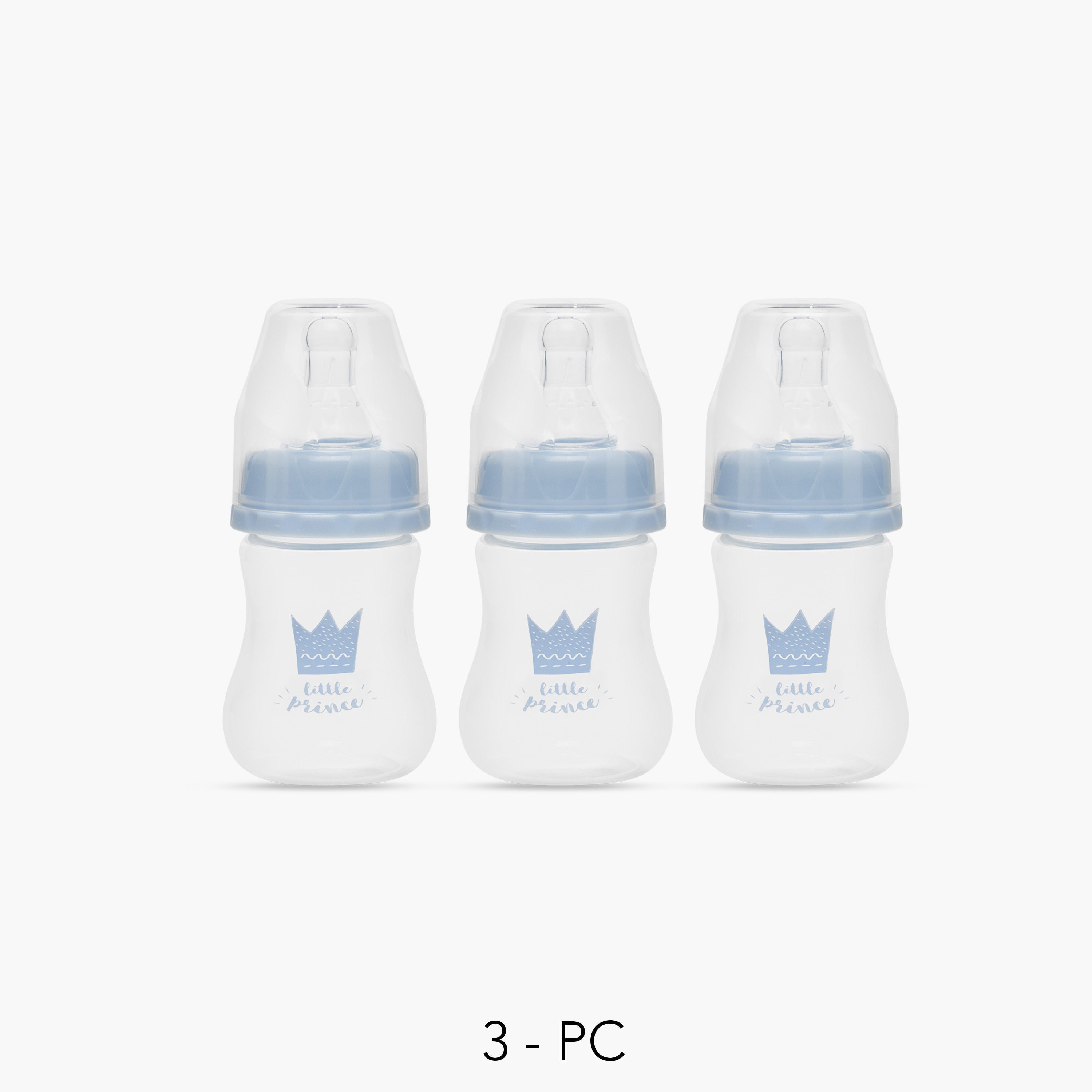 Pack of 3 Juniors Feeding Bottle with Anti-Colic Valve, 0 months+ - Feeding