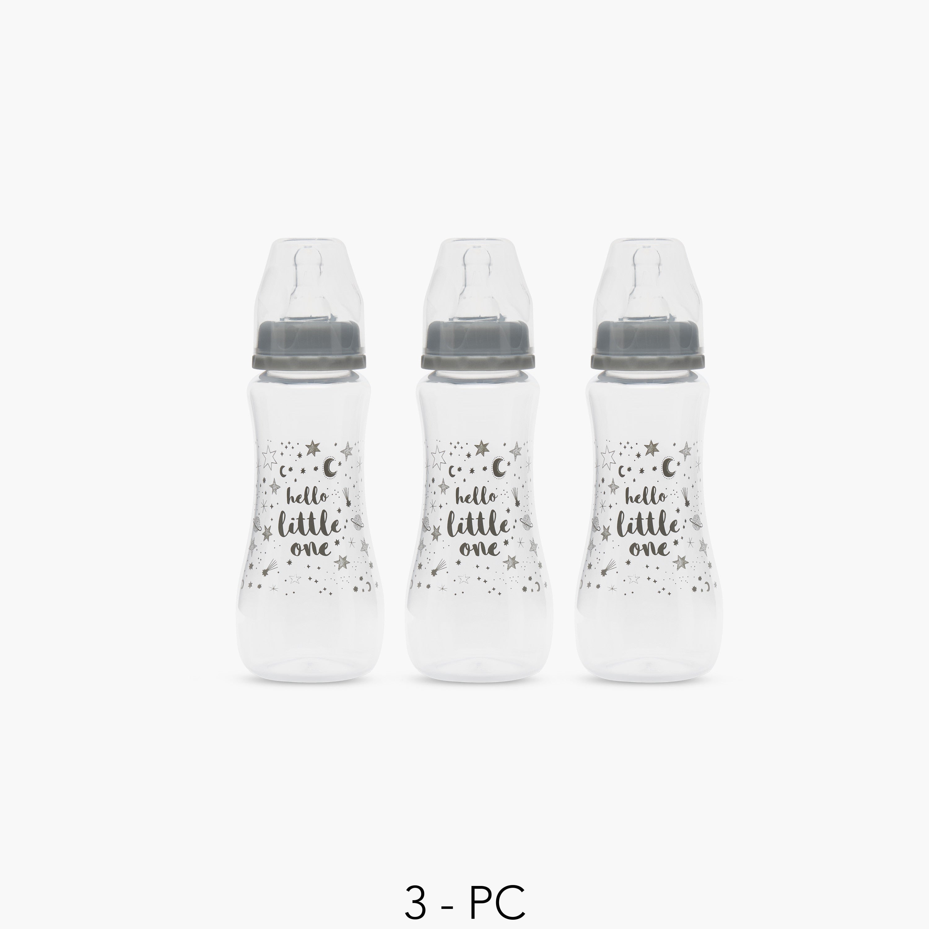Pack of 3 Juniors Feeding Bottle with Anti-Colic Valve, 3 months+ - Feeding