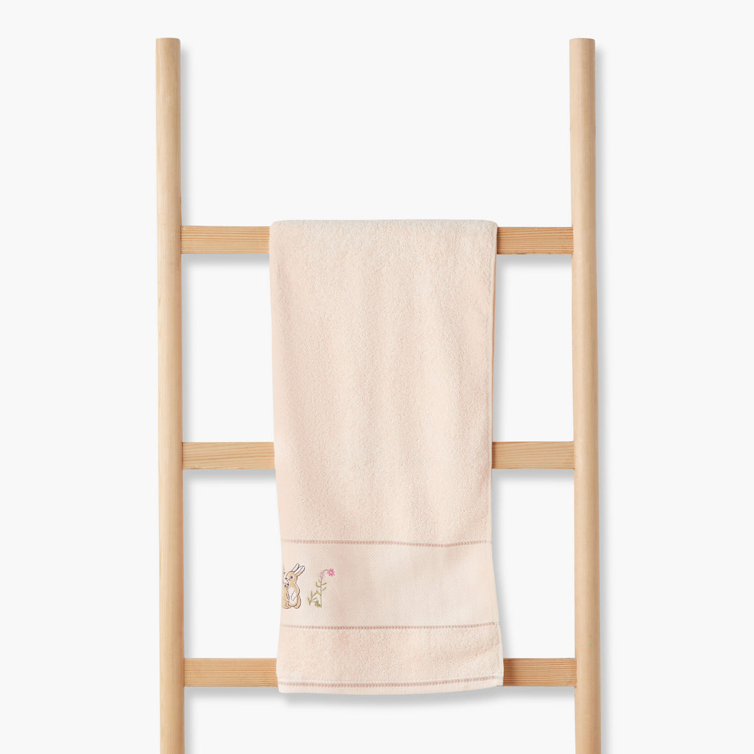Juniors 60x120 cm Baby Towel with Bunny Embroidery - Baby
