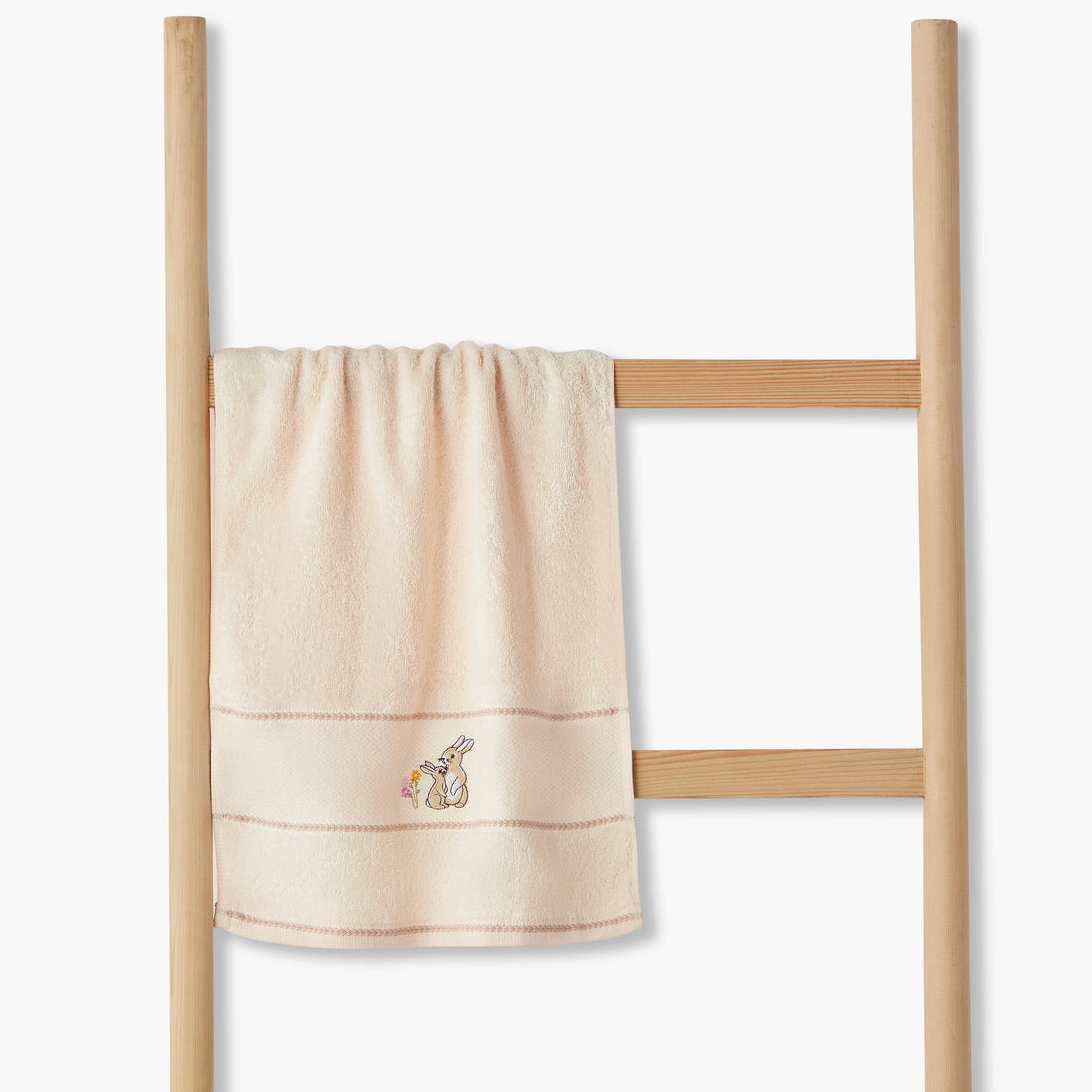 Juniors 38x76 cm Baby Towel with Bunny Embroidery - HomeBabyBath & CareTowels