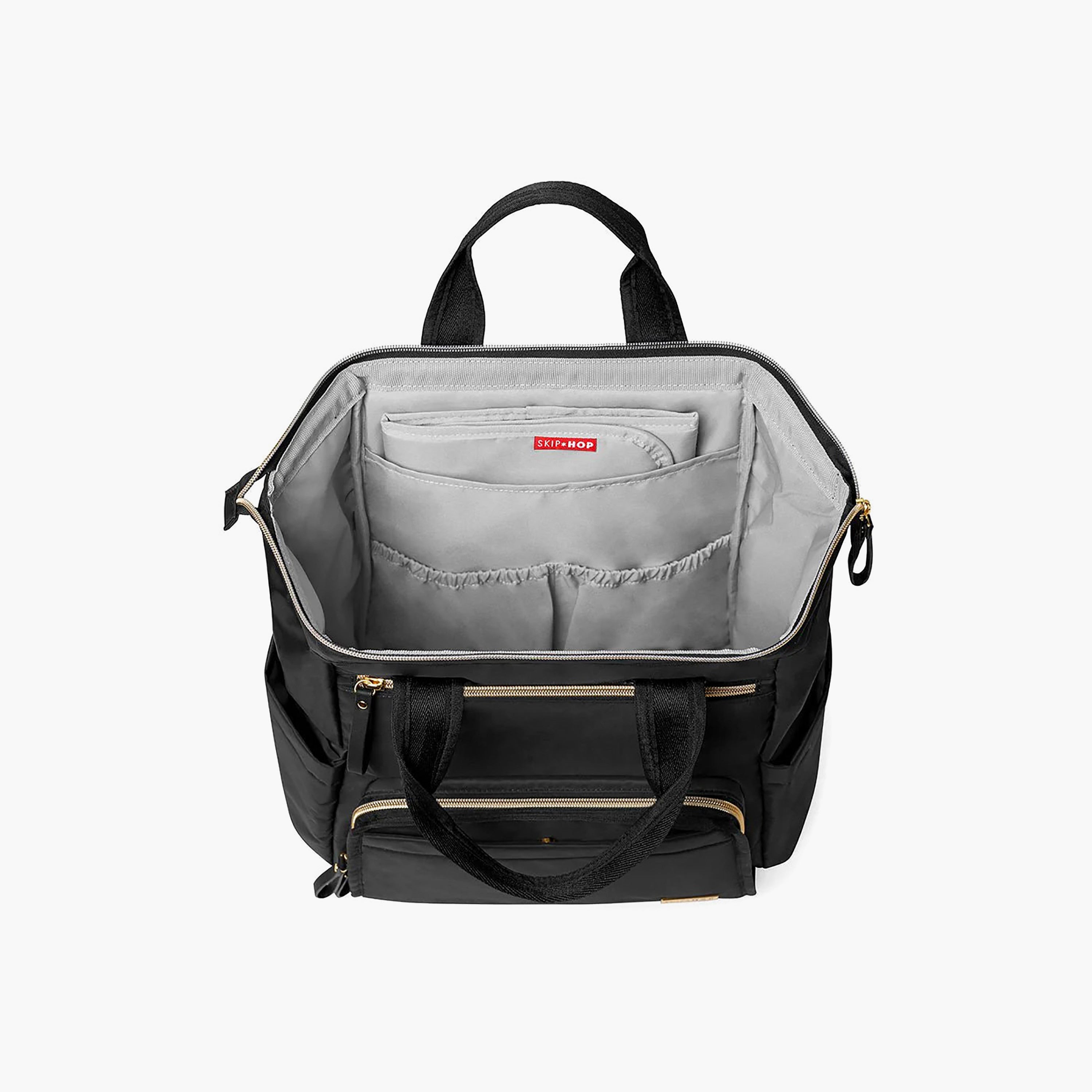 SkipHop Solid Diaper Backpack with Padded Shoulder Straps