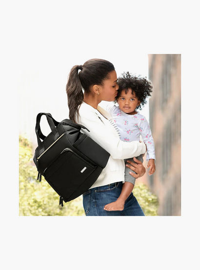 SkipHop Solid Diaper Backpack with Padded Shoulder Straps-baby-gear-diaperbags-image-9