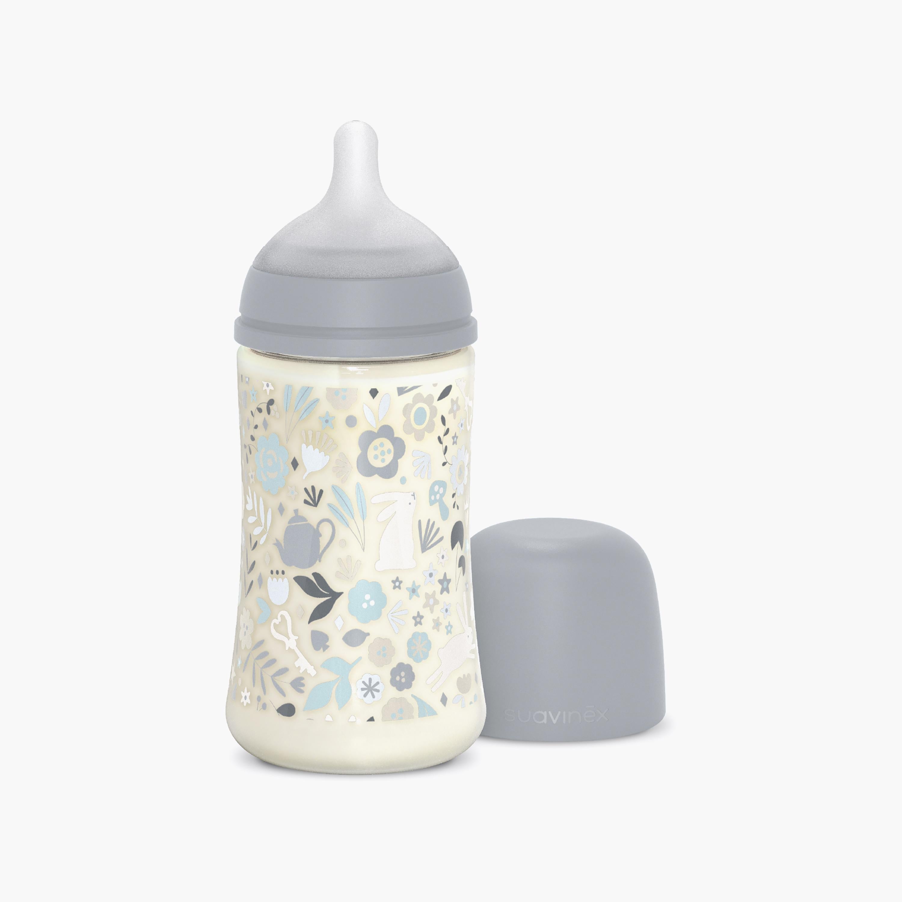 Suavinex Polyamide Slow Flow Feeding Bottle with Teat - 270 ml - HomeBabyFeedingFeeding BottlesBottles & Teats