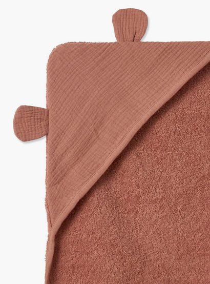Giggles Baby Bath Towel with Hood-baby-bathandcare-towels-image-4