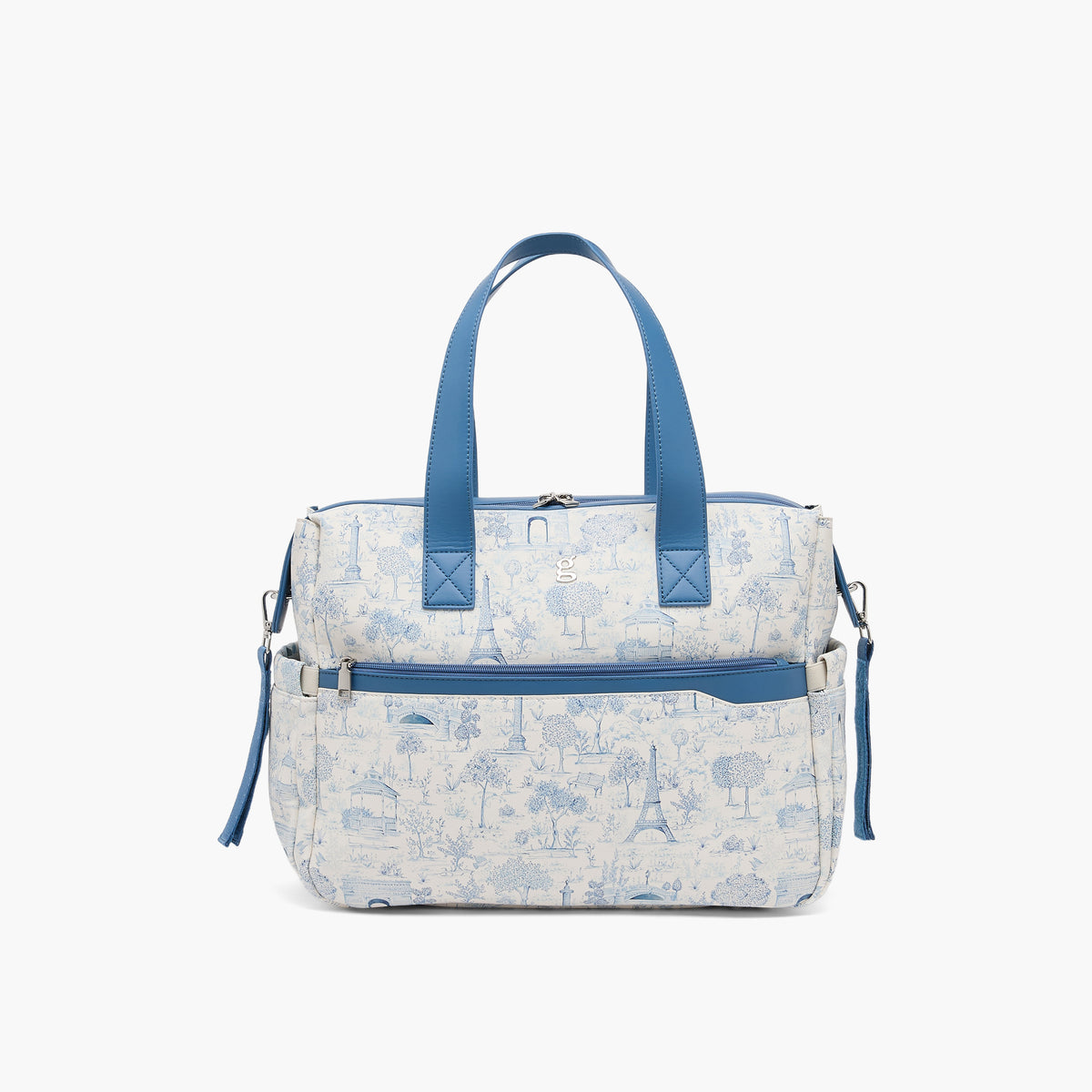 Giggles Diaper Bag with Paris Print