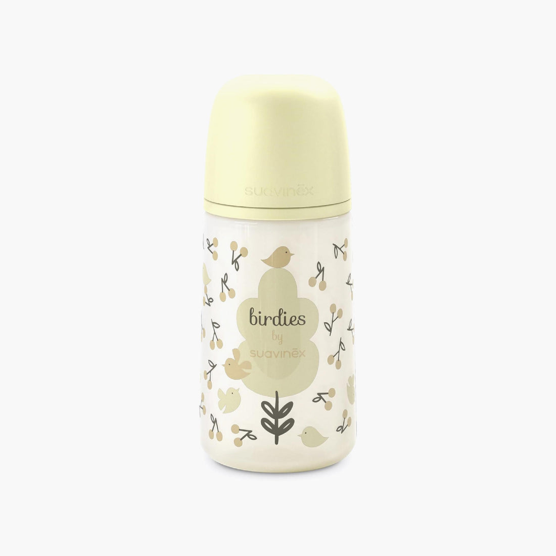 Suavinex Birdie Anti-Colic Silicone Teat Feeding Bottle - 270 ml - Feeding