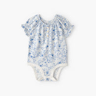 Oshkosh Short Sleeves Floral Bodysuit-undefined-image-1