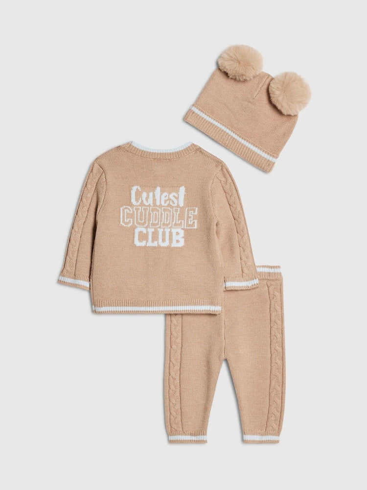 River Island Brown Born to be Awesome