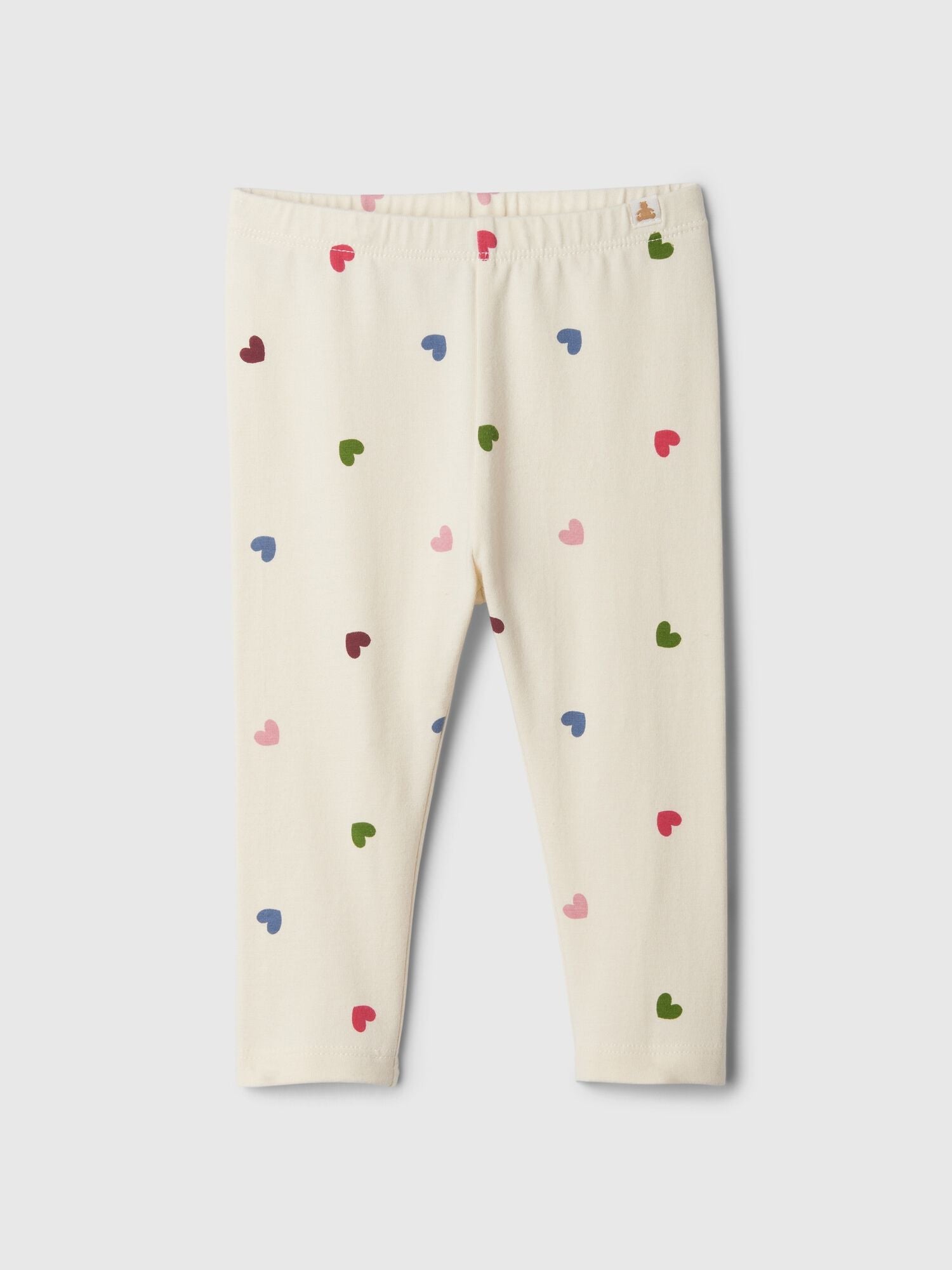 Baby & Toddler Mix & Match Leggings - MULTI HEART MILK / 12-18M