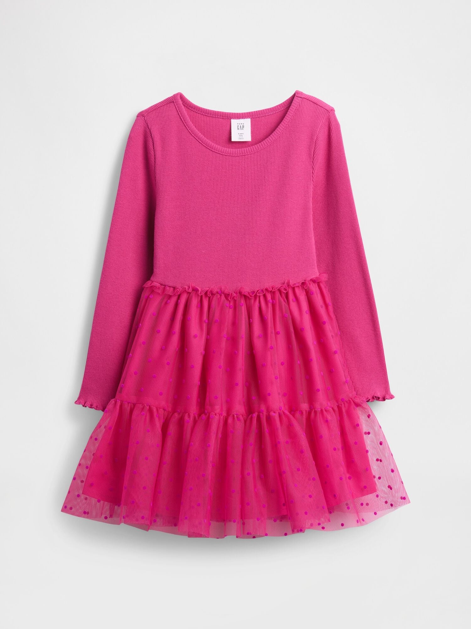 Baby & Toddler Tulle Mixed Media Dress