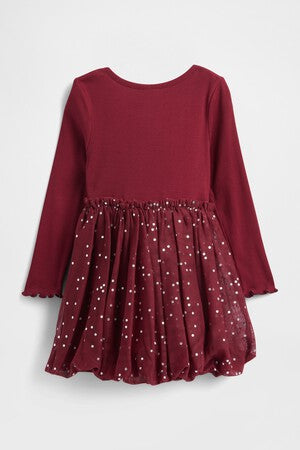 Baby & Toddler Mixed Media Bubble Dress