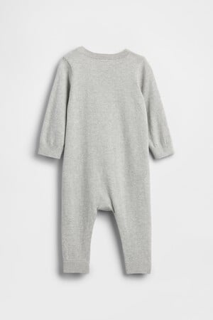 Baby Brannan Bear Heart Sweater One-Piece