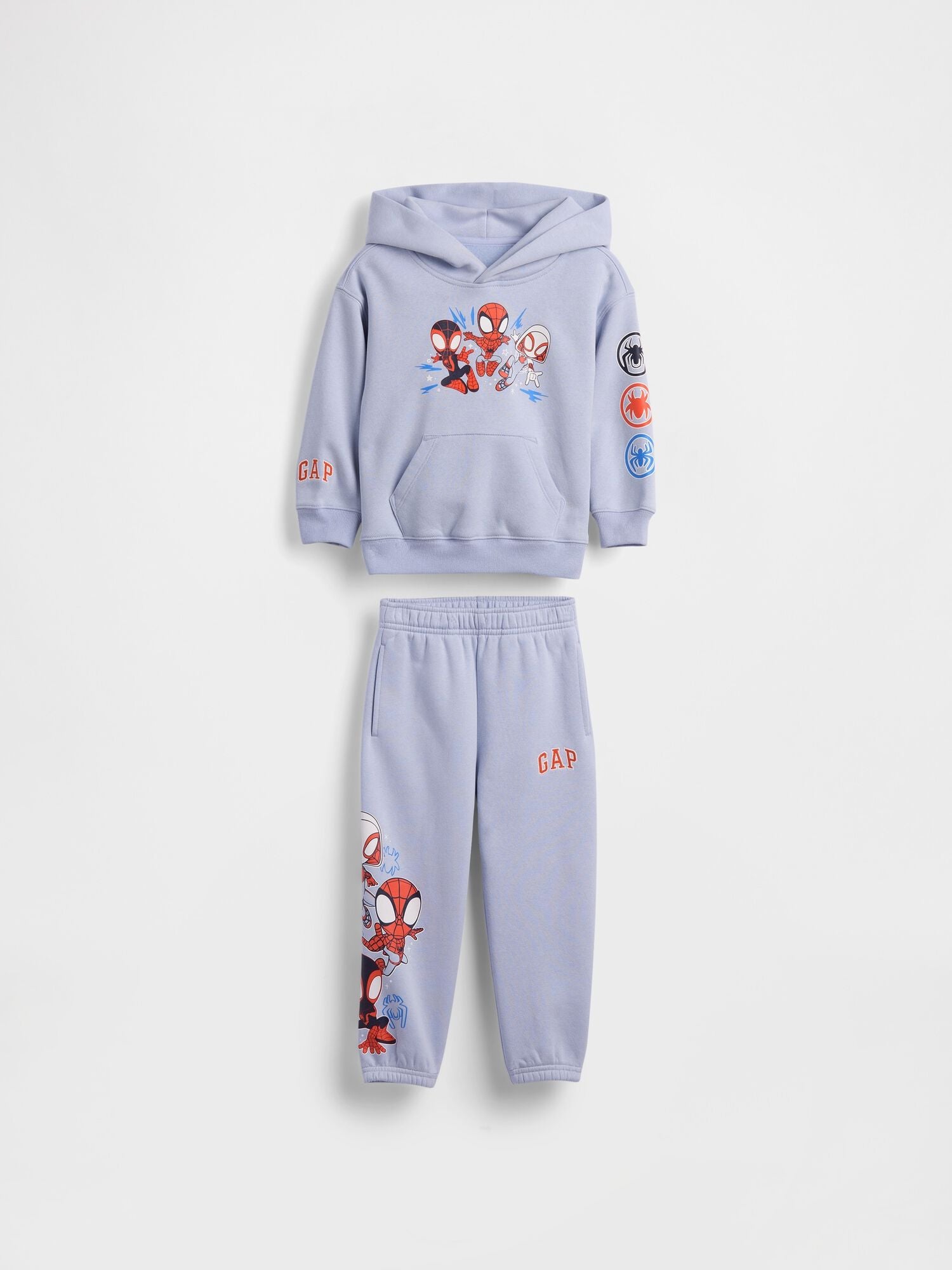 Baby & Toddler Marvel VintageSoft Hoodie Outfit Set - JET STREAM BLUE 337 / 12-18M