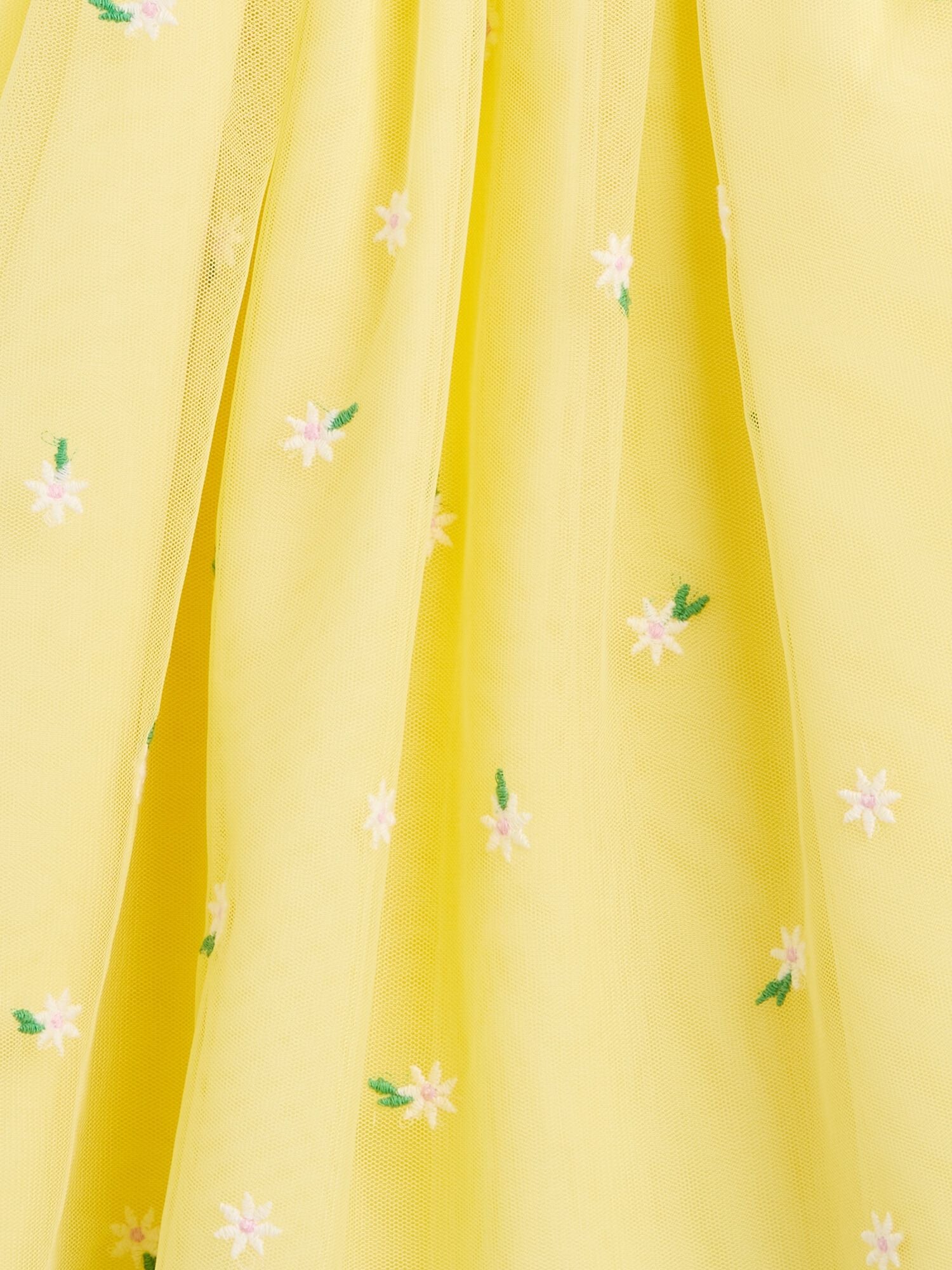 Baby & Toddler Embroidered Daisy Tulle Dress