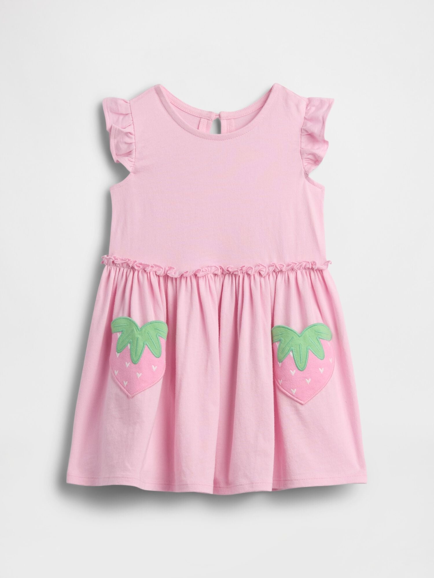 Baby & Toddler Strawberry Dress - PRIMROSE PINK / 12-18M