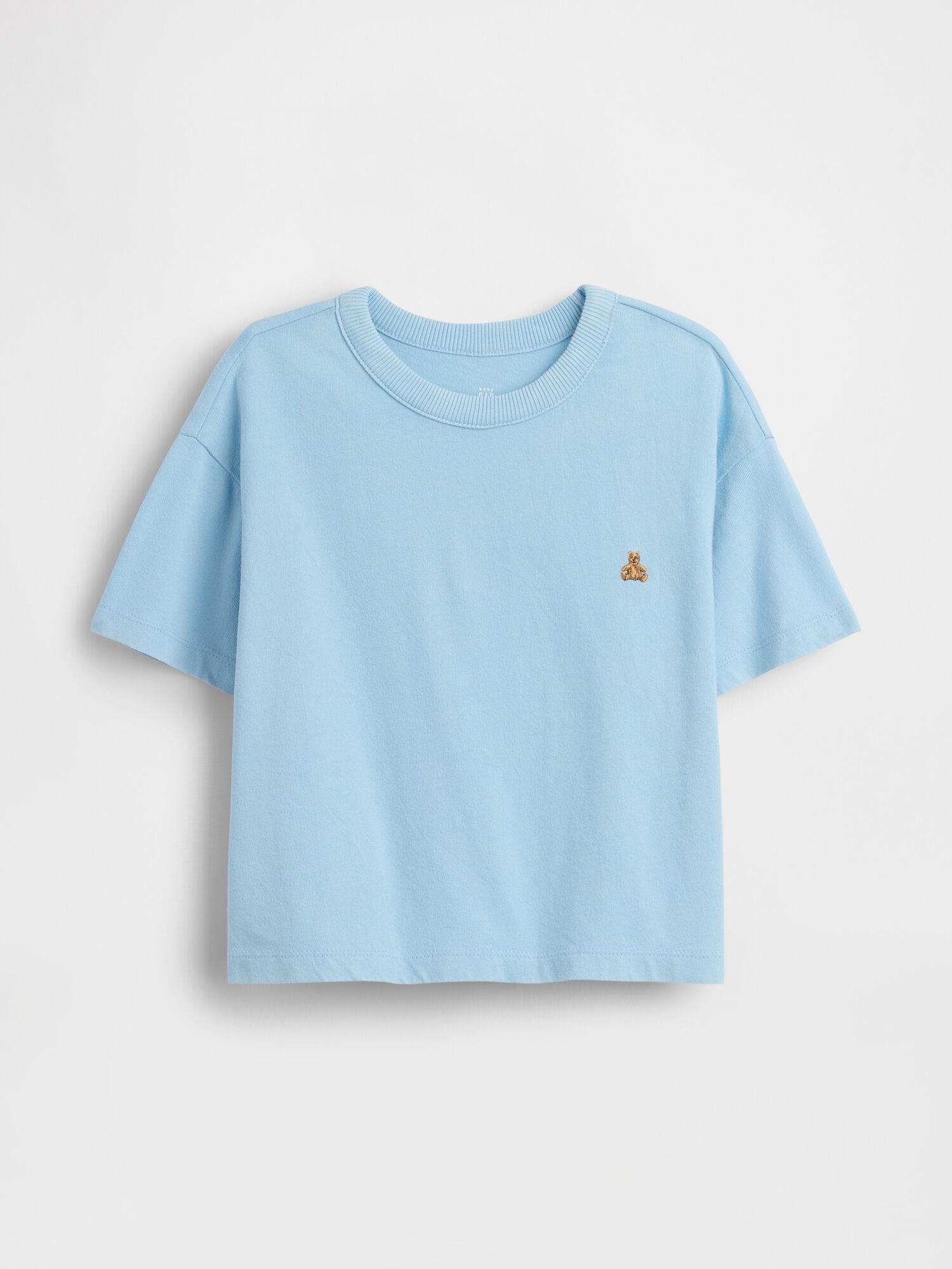 Baby & Toddler Oversized T-Shirt - BLUE FOCUS / 18-24M