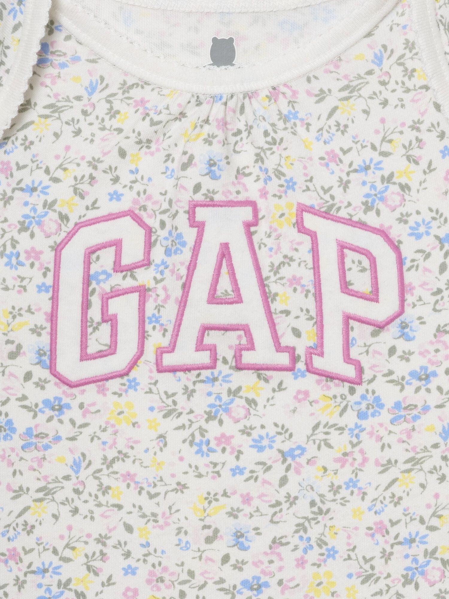Baby Organic Cotton Gap Logo Bodysuit