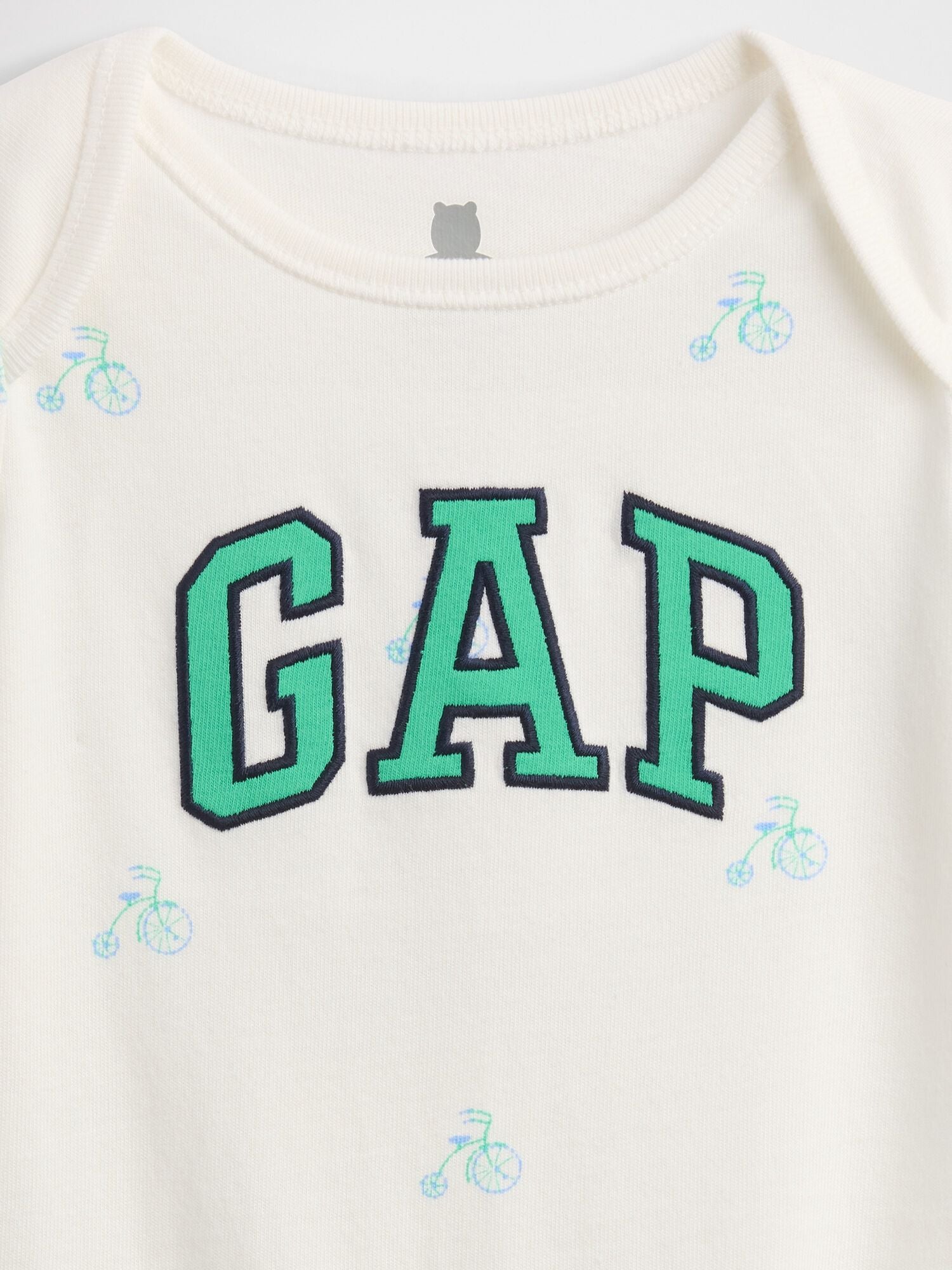 Baby First Favorites Organic Cotton Logo Bodysuit