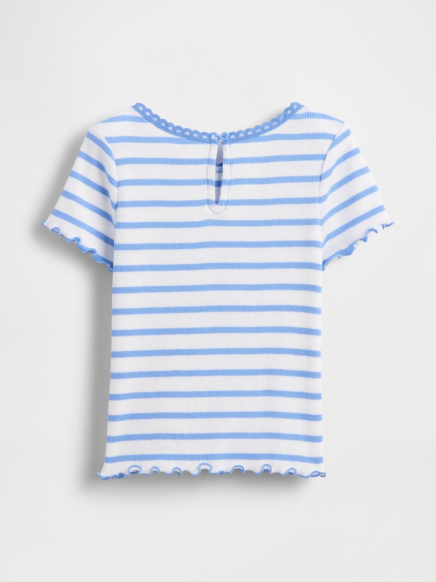 Baby & Toddler Embroidered Logo Rib T-Shirt
