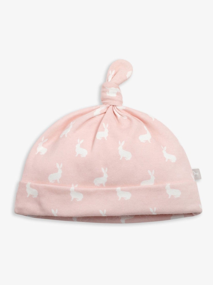 The Little Tailor Pink Welcome Little Baby 100% Cotton Gift Set 4 Piece