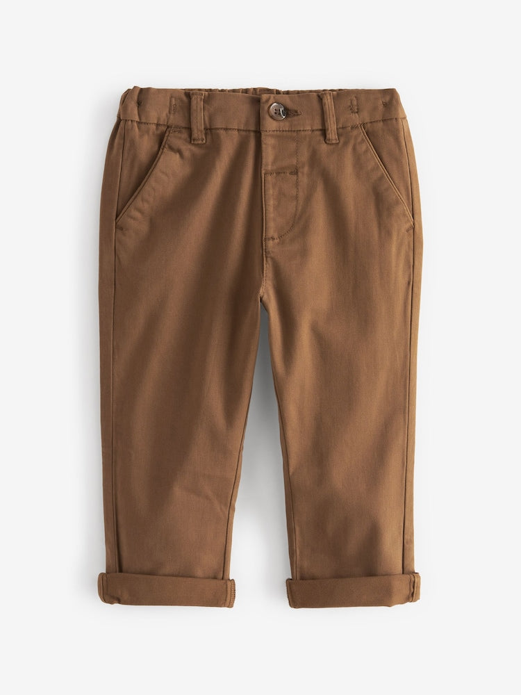 Ginger Tan Stretch Chino Trousers (3mths-7yrs)
