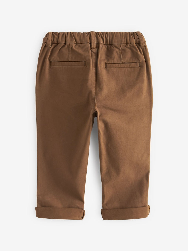 Ginger Tan Stretch Chino Trousers (3mths-7yrs)