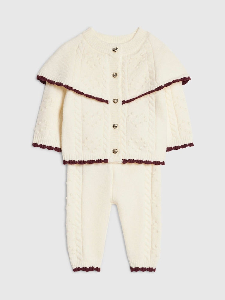River Island Cream Cape