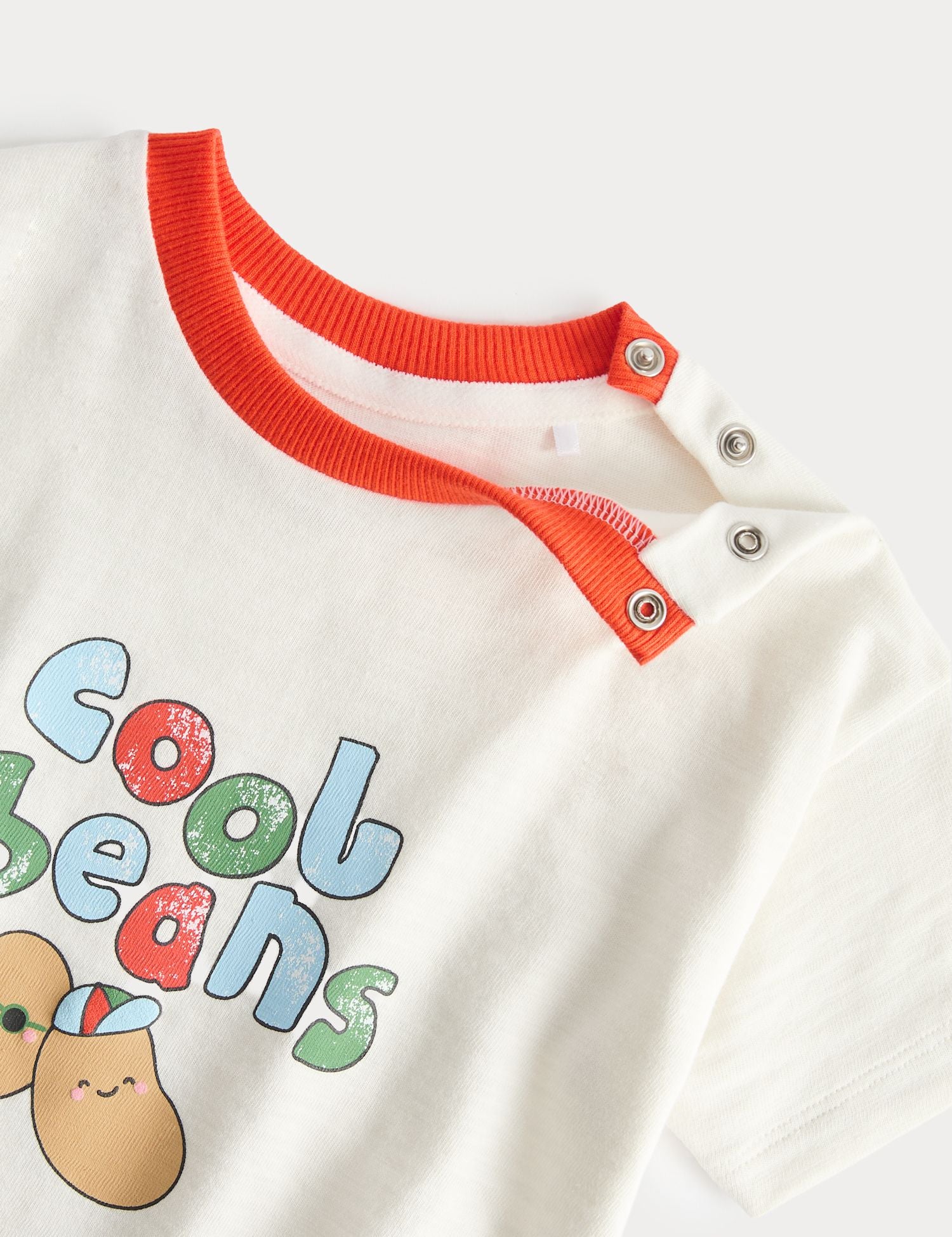 Pure Cotton Cool Beans Graphic T-Shirt (0-3 Yrs)