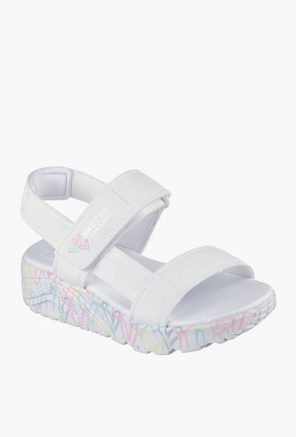 Skechers Girls UNO LITE Hook & Loop Sandals-undefined-image-1