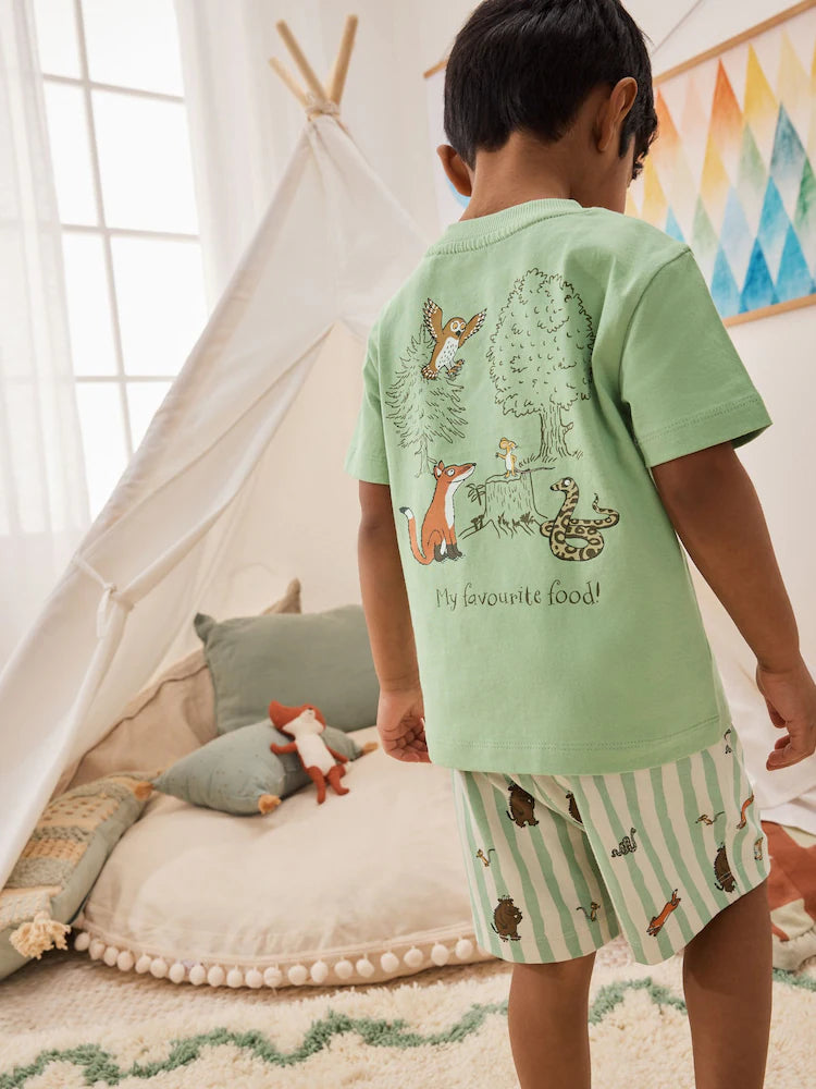 Sage Green Single Gruffalo Short Pyjamas (9mths-9yrs)