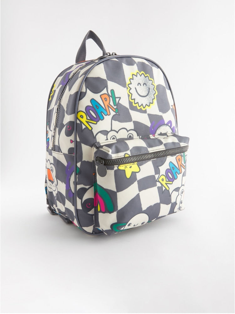 Check Fun Faces Backpack