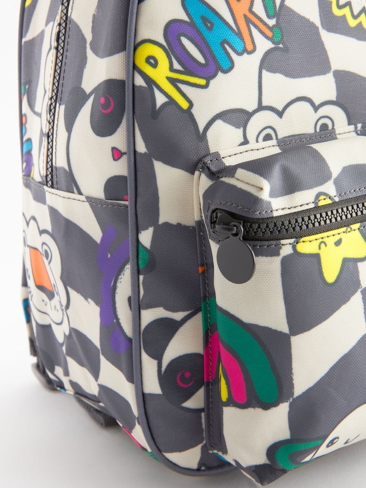 Check Fun Faces Backpack