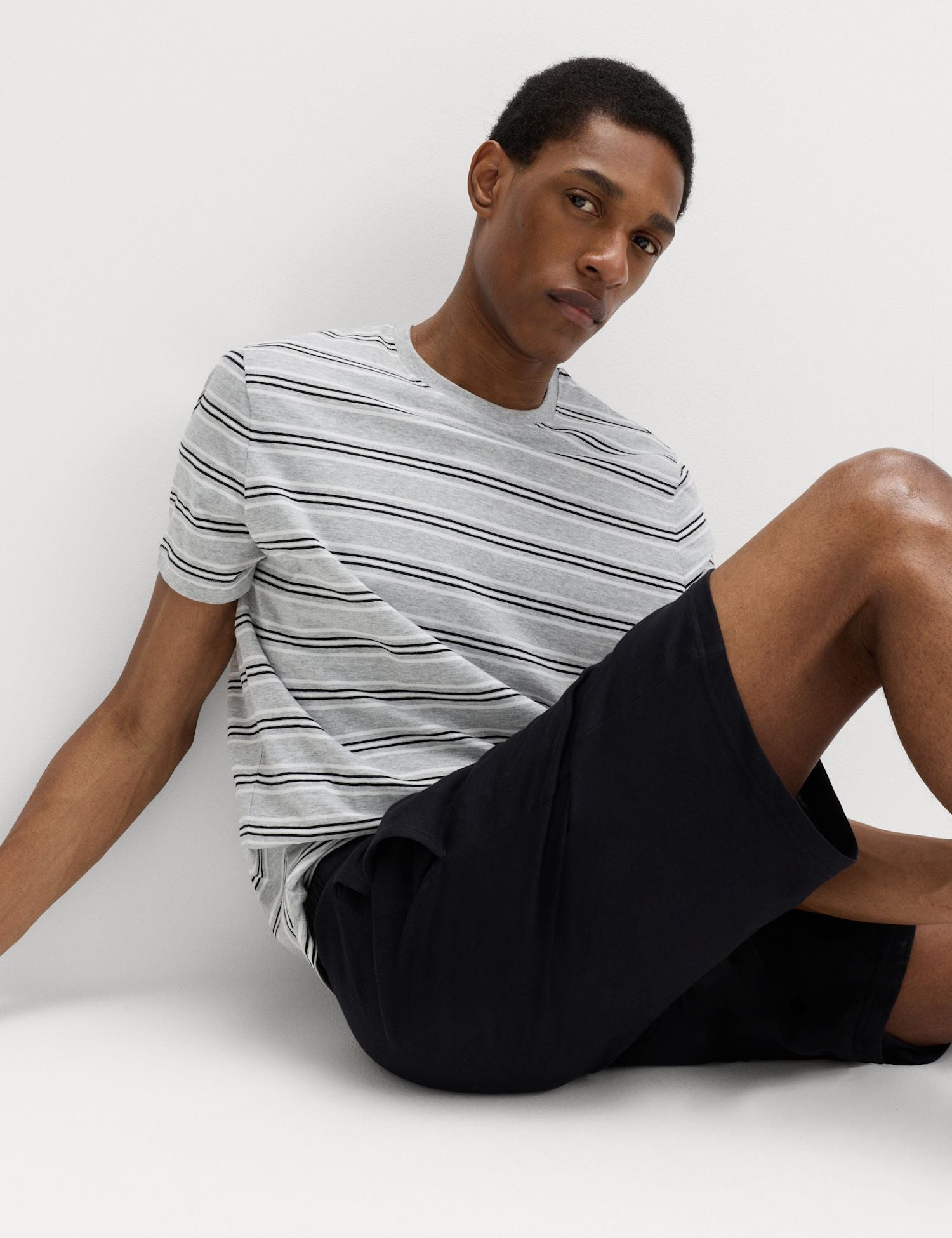 Pure Cotton Striped Pyjama Set