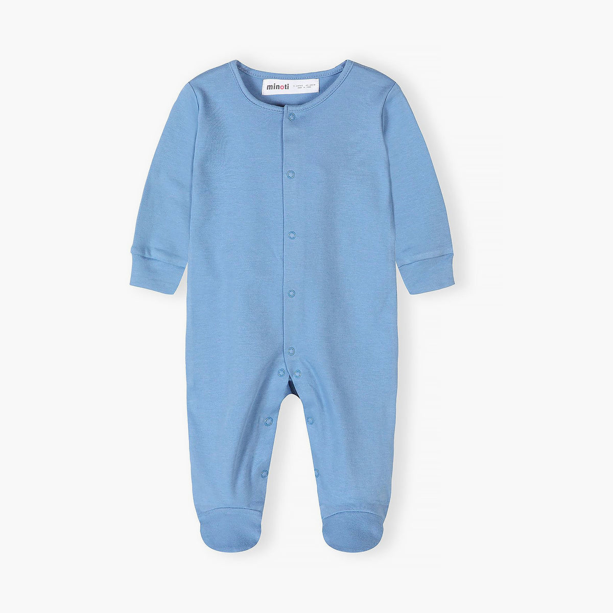 Minoti 5-Piece Long Sleeves Solid Bodysuits Set