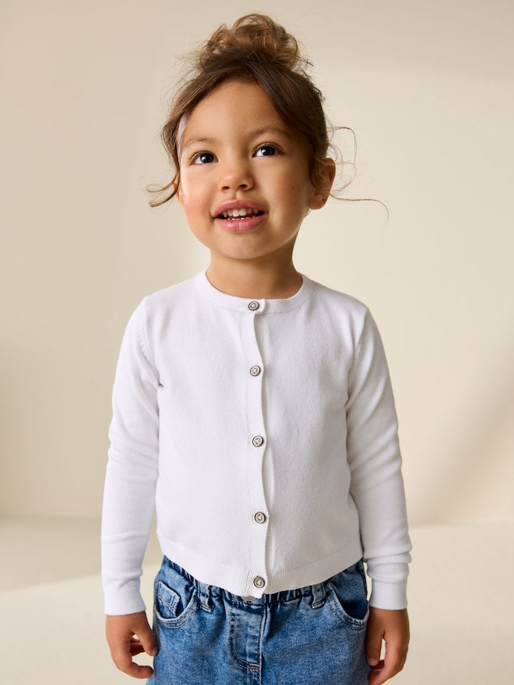 White Cardigan (3mths-10yrs)