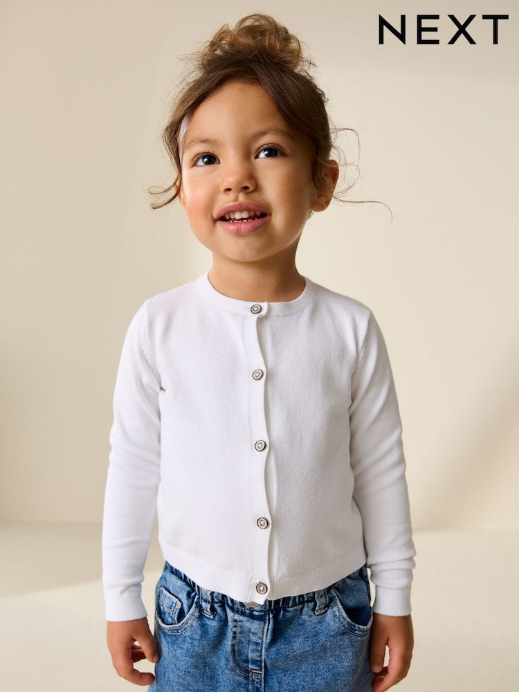 White Cardigan (3mths-10yrs)
