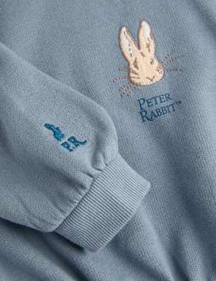 2pc Cotton Rich Peter Rabbit™ Hoodie Outfit (0-3 Yrs)