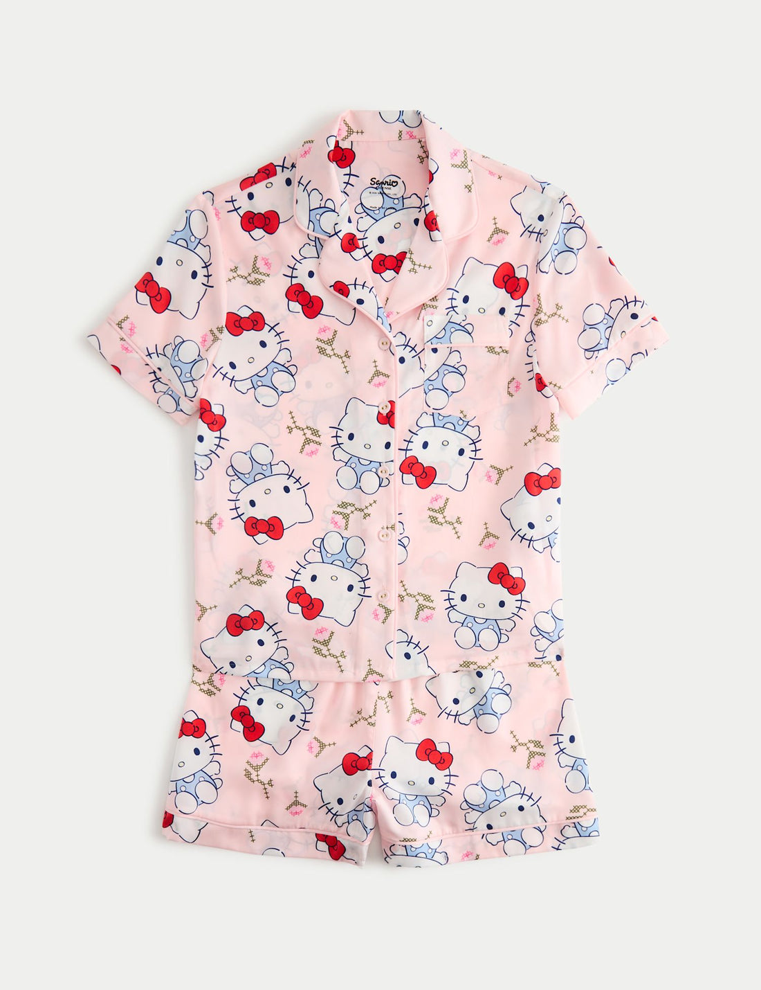 Hello Kitty™ Satin Pyjamas (6-16 Yrs)