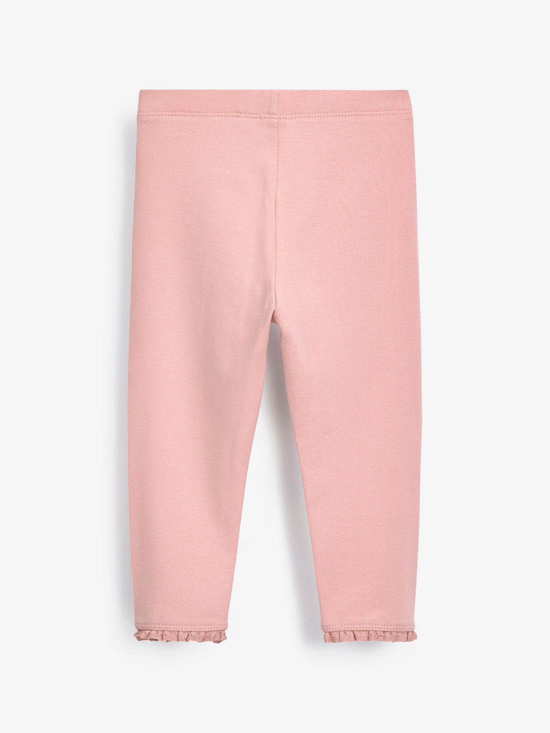 Pale Pink Lace Trim Leggings (3mths-7yrs) - Size 3-6 Months (62-68cm)