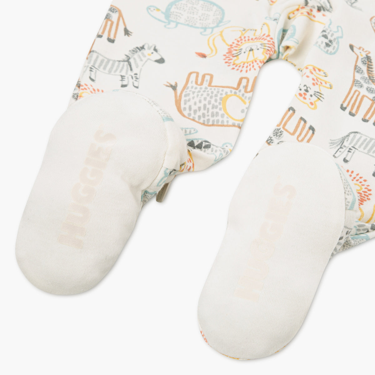 Huggies Long Sleeves Animals Printed Sleepsuit
