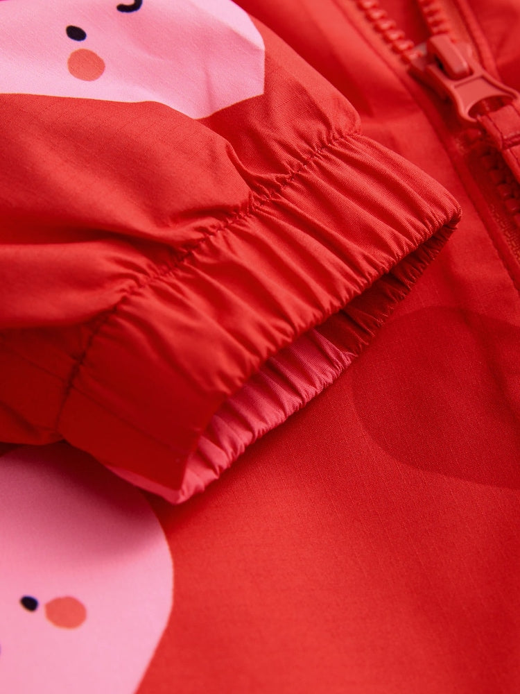 Red Heart Waterproof Printed Puddlesuit