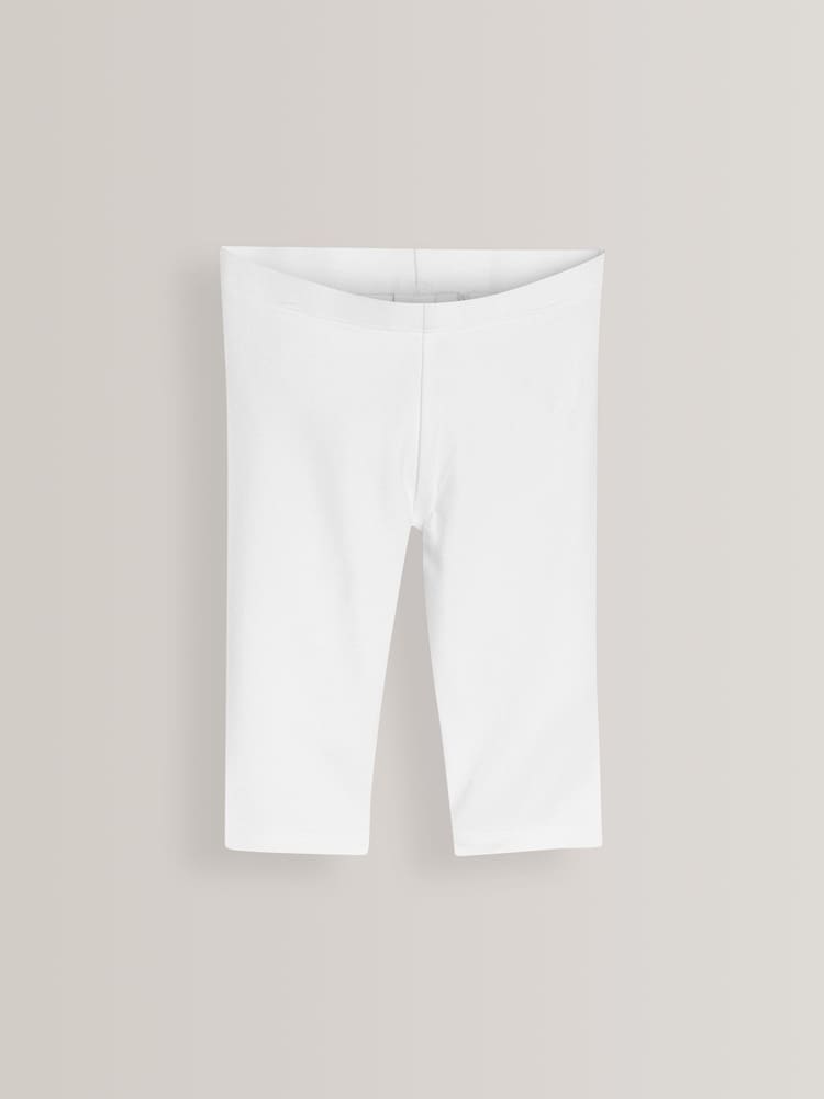 White 3 Pack Cropped Leggings (3-16yrs) - Size 3 Years (98cm)