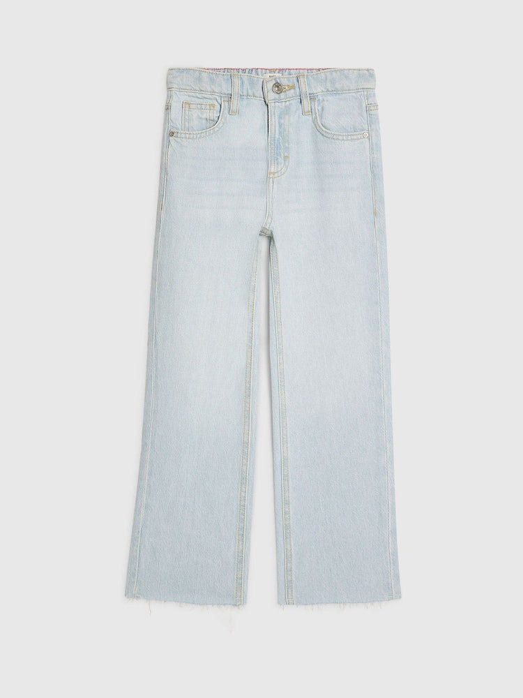 River Island Blue Straight Leg Jeans