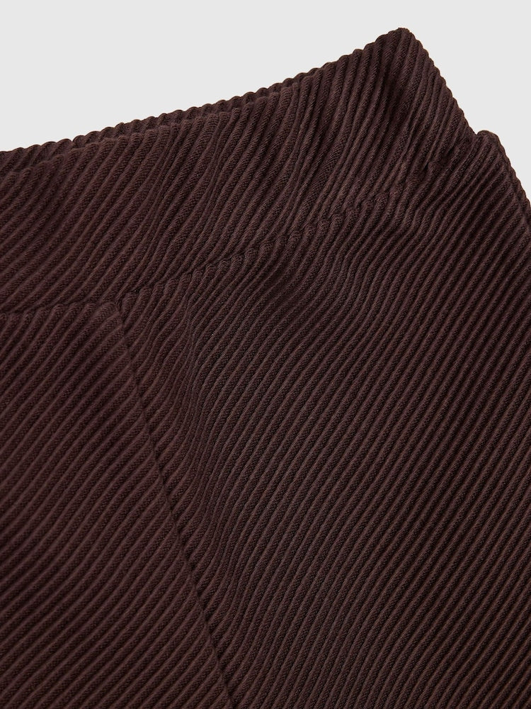 River Island Brown Little Man Zip Up Top & Jogger Set
