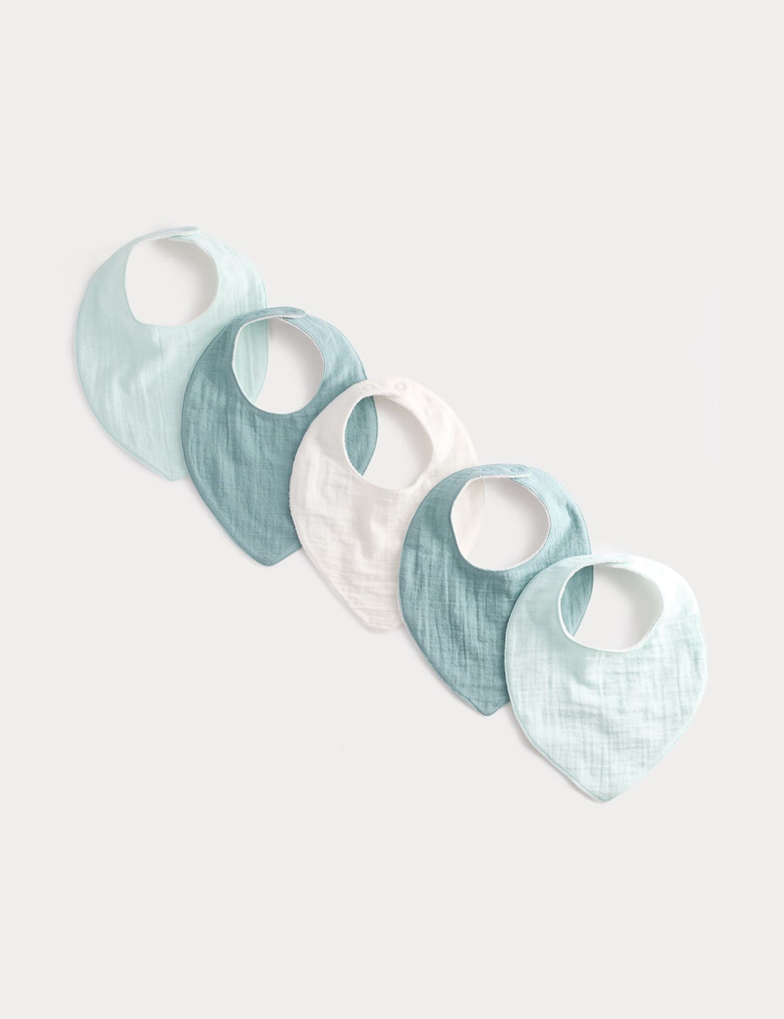 3 Pack Pure Cotton Bibs - CHARTREUSE / 1SIZE