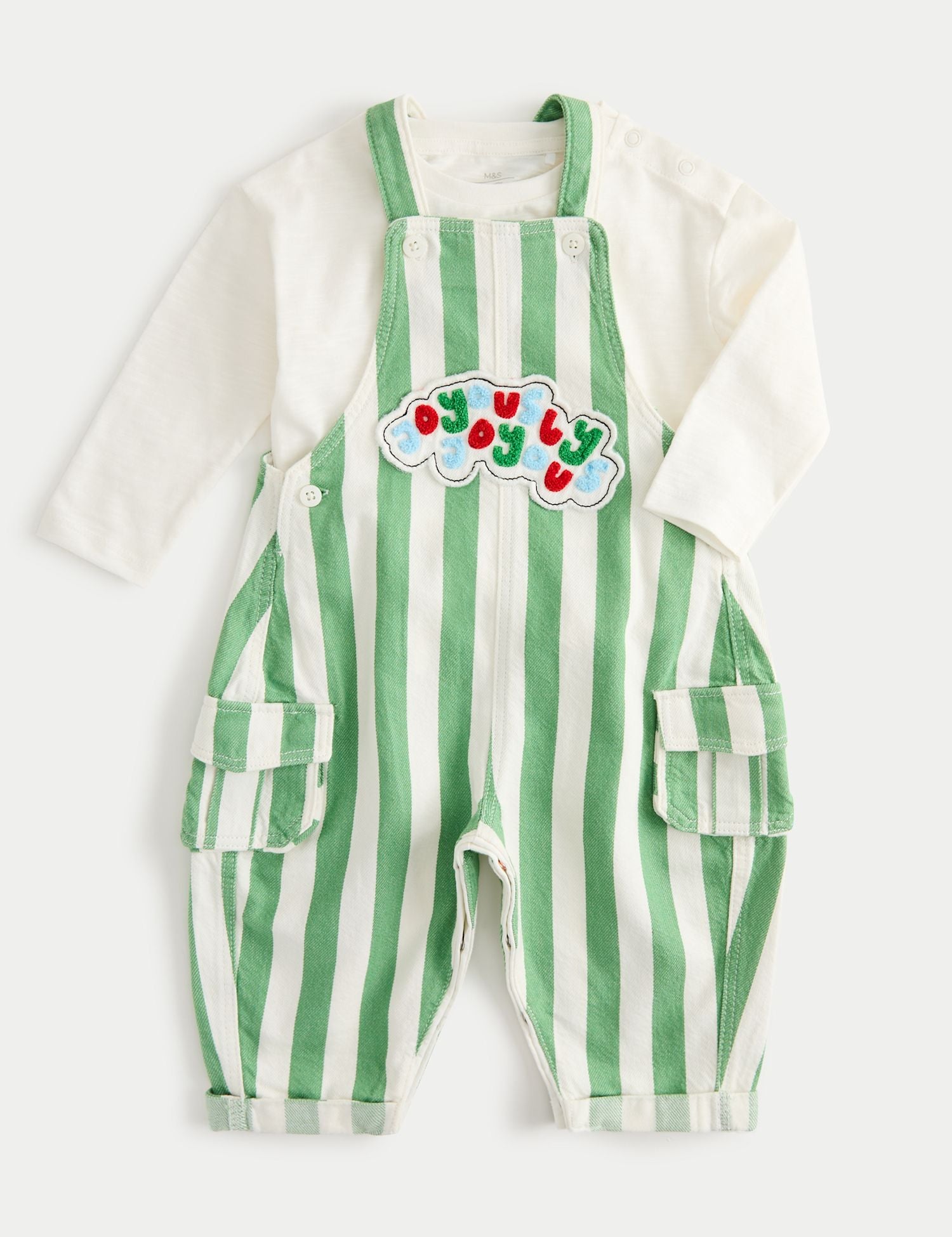 2 Piece Top & Bottom Outfit (0-3 Yrs) - GREEN / 12-18 Months