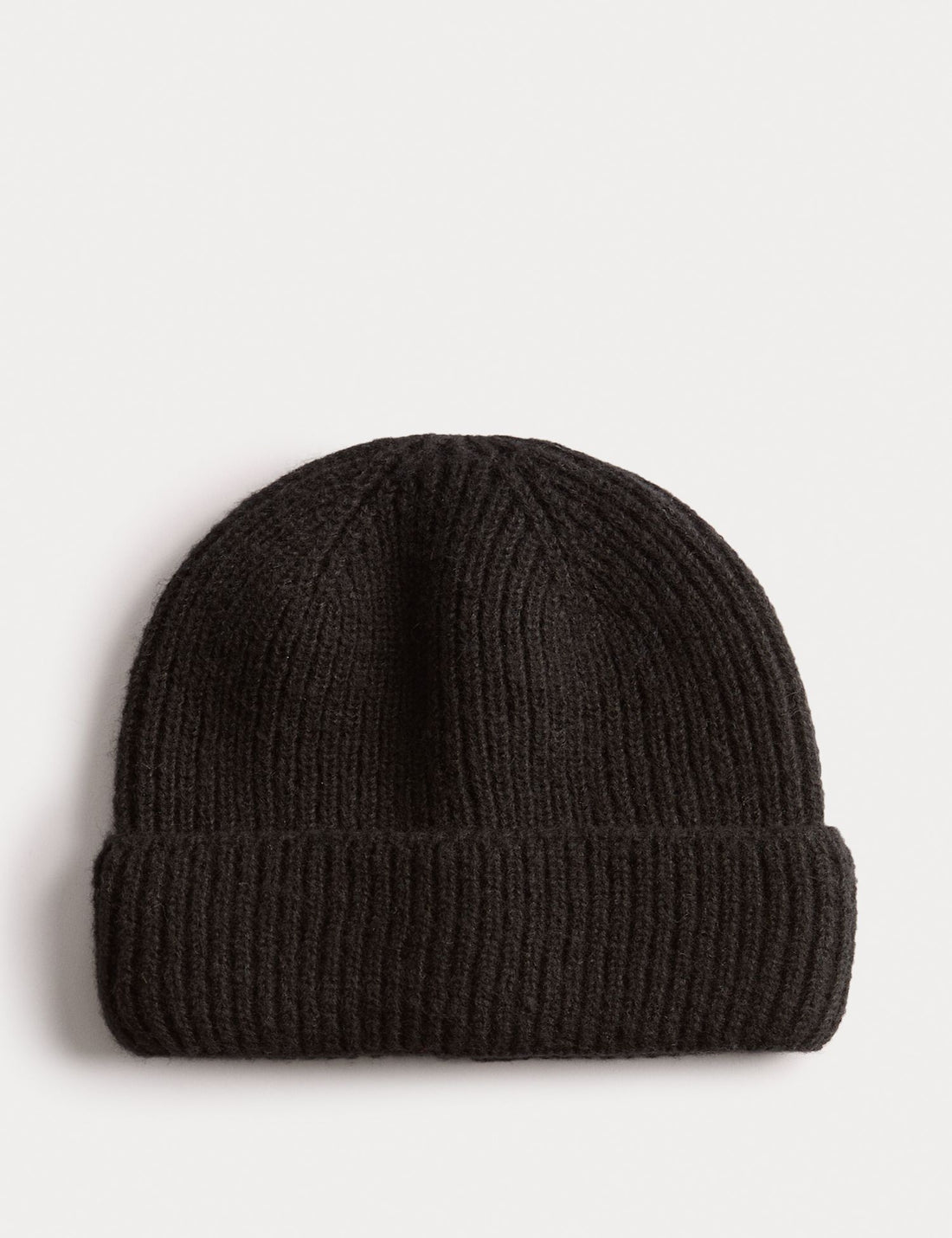 Rib Beanie - BLACK / 1SIZE