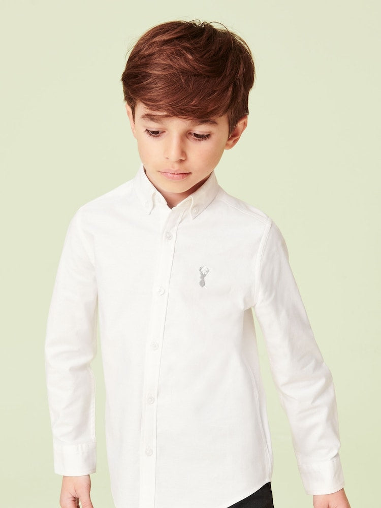 White Oxford Shirt (3-16yrs)